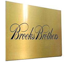 ป้ายทองเหลืองกัดกรด ป้ายทองเหลืองกัดกรด