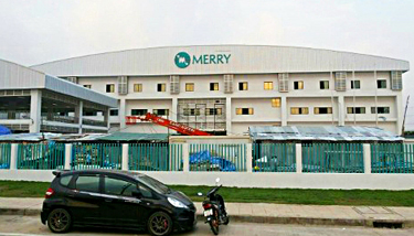 ป้ายโรงงาน เมอร์รี่อิเลคทรอนิคส์